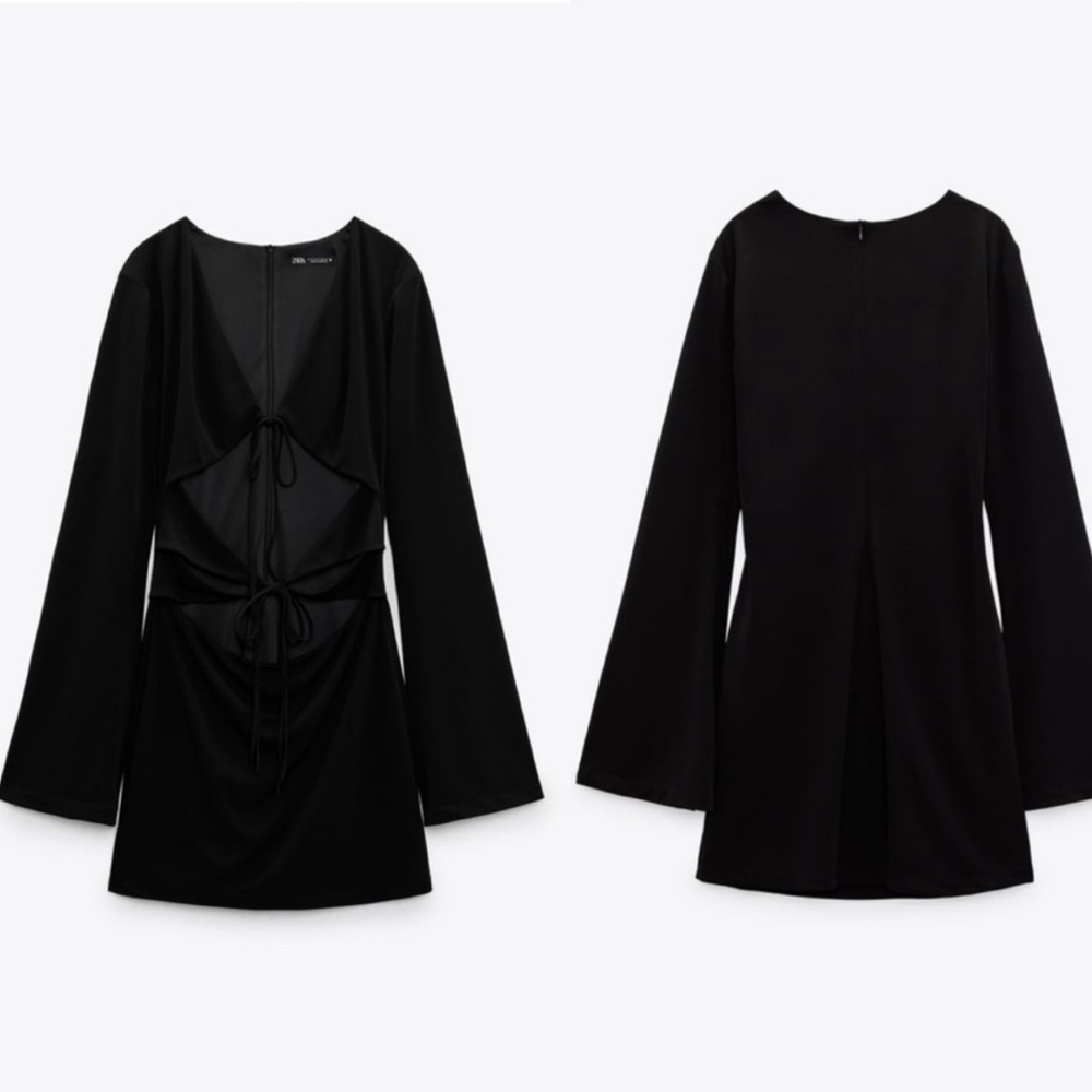 Zara Cut Out Mini Dress XL